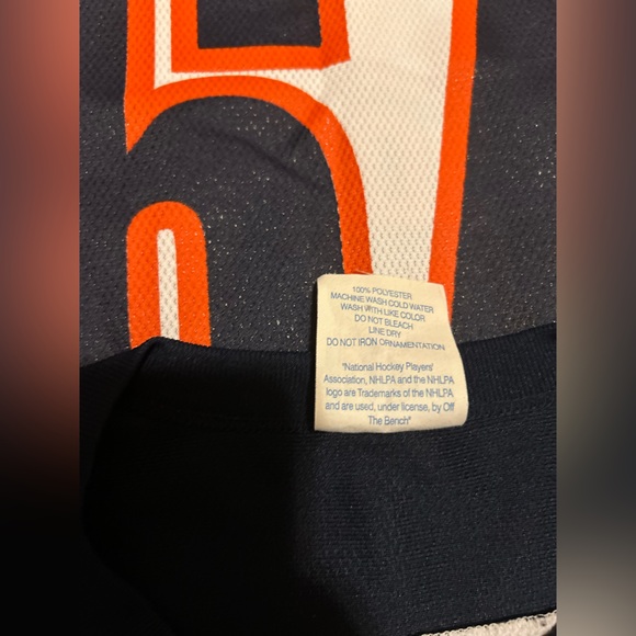 Vintage NHL NY Islanders Yashin 79 Off The Bench Jersey long sleeve shirt size M - Picture 6 of 6